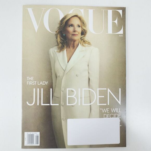 Vogue Magazine August 2024 Jill Biden - Picture 1 of 6